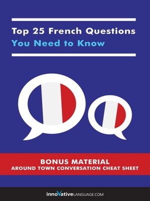 cover image of Top 25 French Questions You Need to Know
